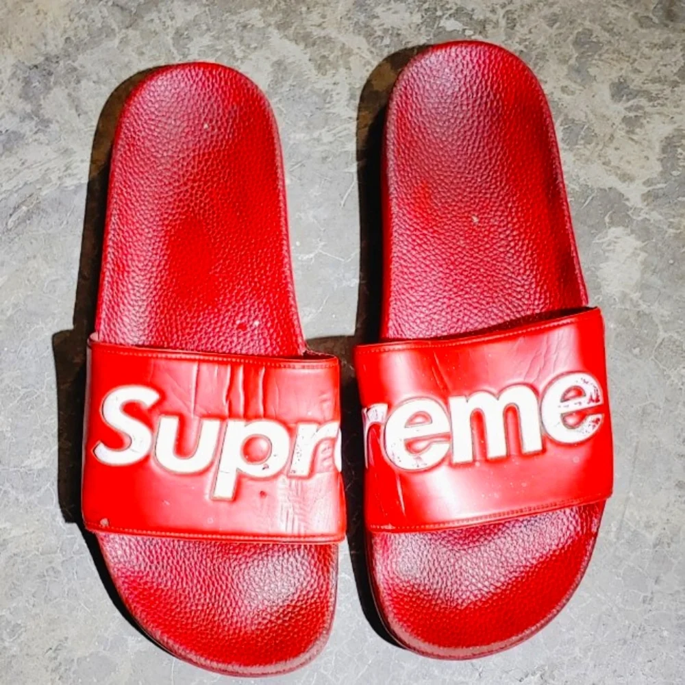 Supreme Slide Sandals シュプリーム 28cm US10 eee213b83e3a445fb5c368c7e177e7